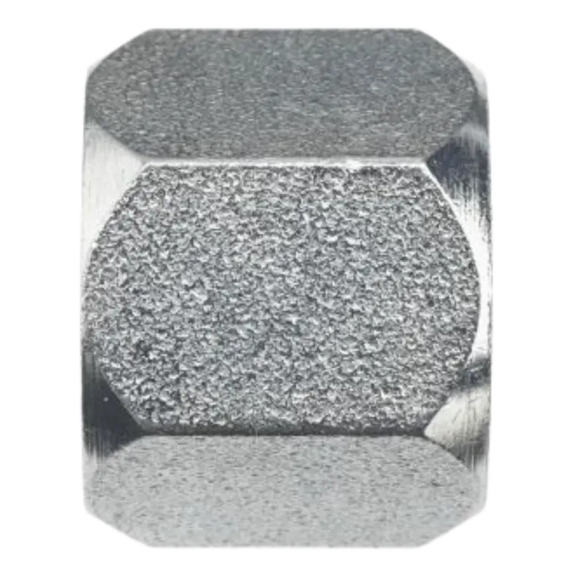 0304-C-12 : Onehydraulics Steel Cap Nut, 1-1/16-12 (-12) Female Jic 1