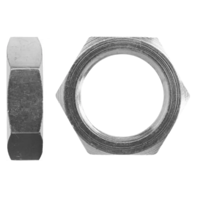 0306-N-02-Ss : Onehydraulics Stainless Buln Backup Lock Nut, 5/16-24 (-02) Female Jic 1