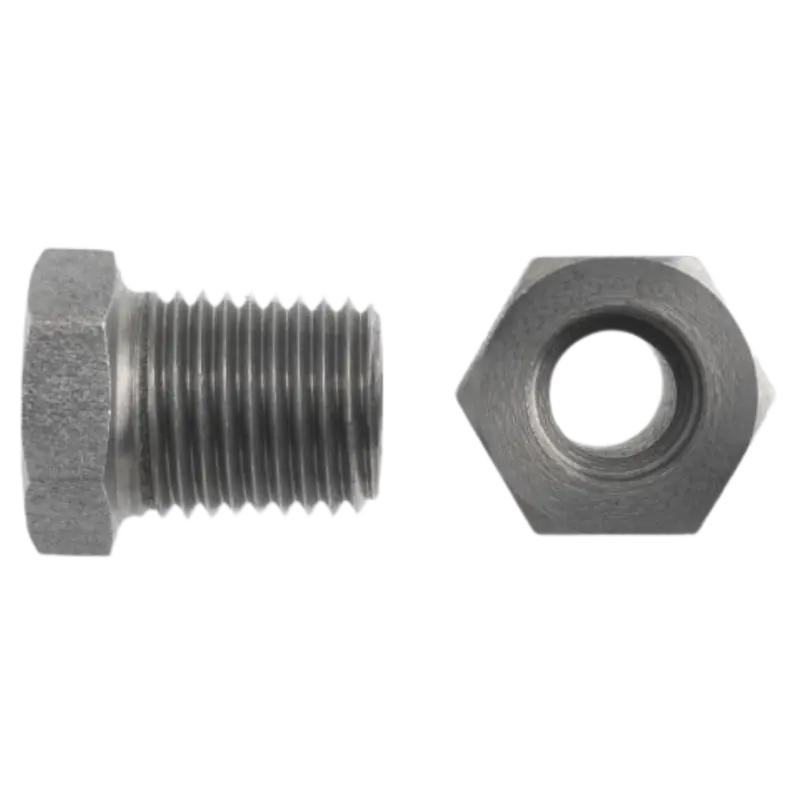 0404-24-24-Ss : Onehydraulics Straight Stainless Bored Adapter, 1.508 (-24) Bore Hole X 1-1/2-11-1/2 (-24) Male Nptf 1