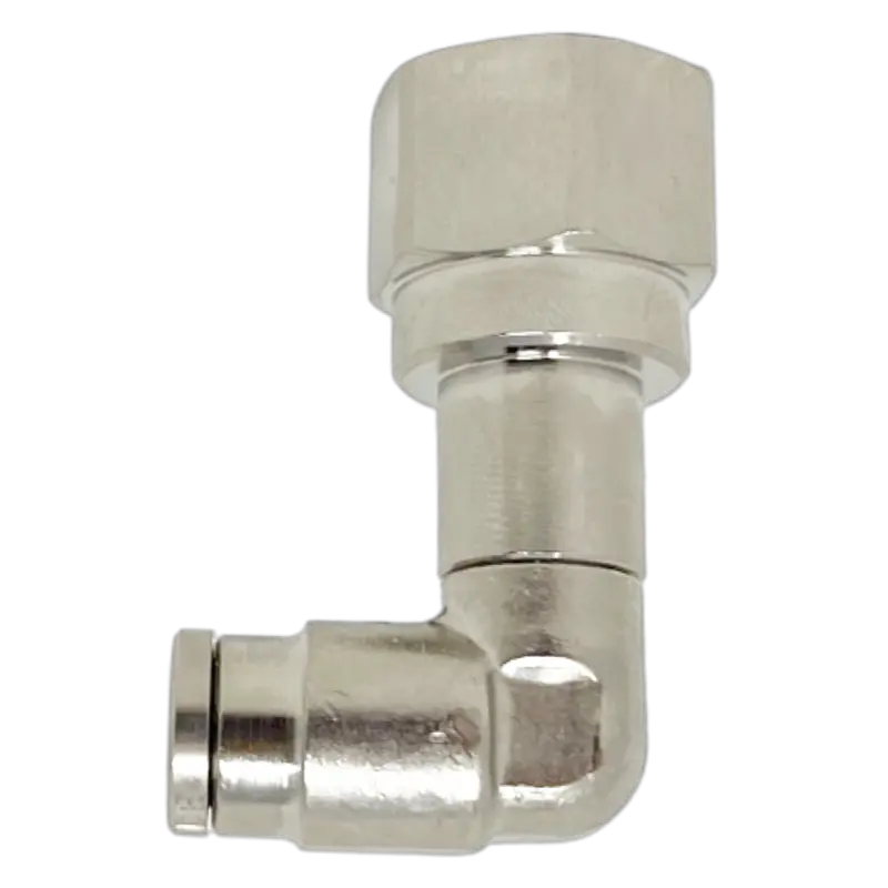 124480428-10Pack : Norgren Swivel Female Elbow, 1/4 Tube O/D, 1/4 Npt Thread 1