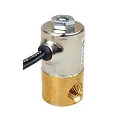 141115-24Vdc : Norgren Kip Series 1 Valve, 1/8 Npt Ports, 2 Way, Nc, 24Vdc, Brass Body, 1/8 Orifice 1