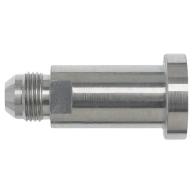 1800-20-20 : Onehydraulics Straight Steel Adapter, 1-5/8-12 (-20) Male Jic X 1.25" (-20) Code 62 Flange Head 1