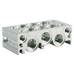 2221232 : Norgren V62 Series, 2-Station Manifold Plate 1