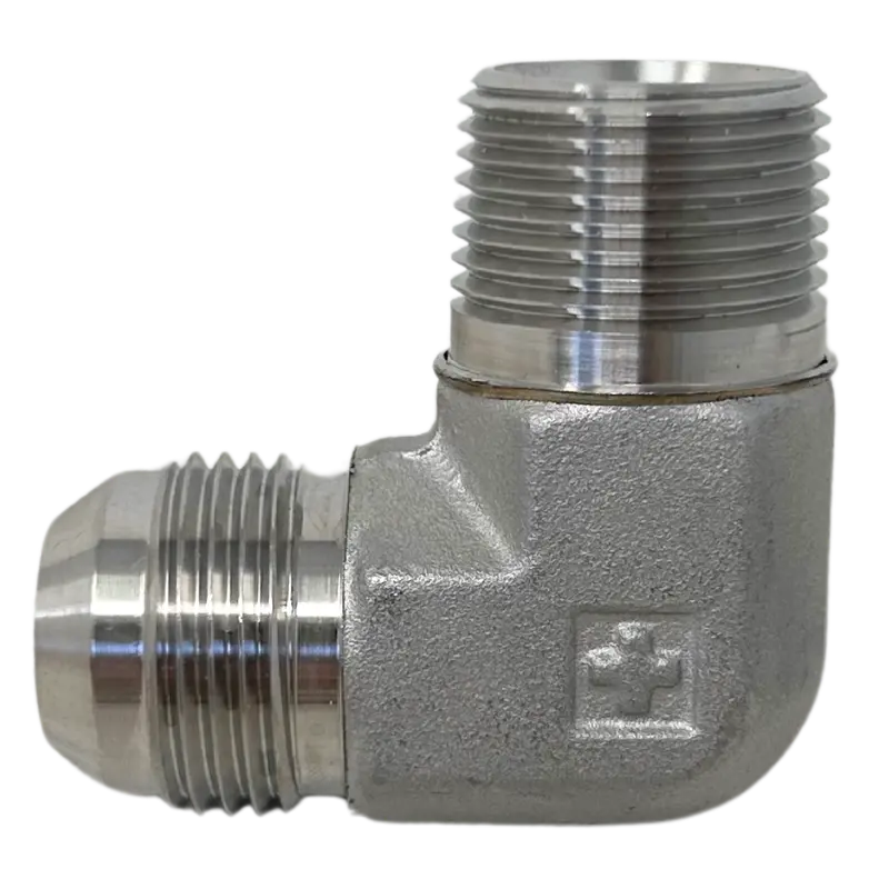 2501-12-12-Shf-Fire : Fire Sale Shf 316 Stainless Steel, 90° Connector -12 Mjic X 3/4 Mpt - All Sales Final 1