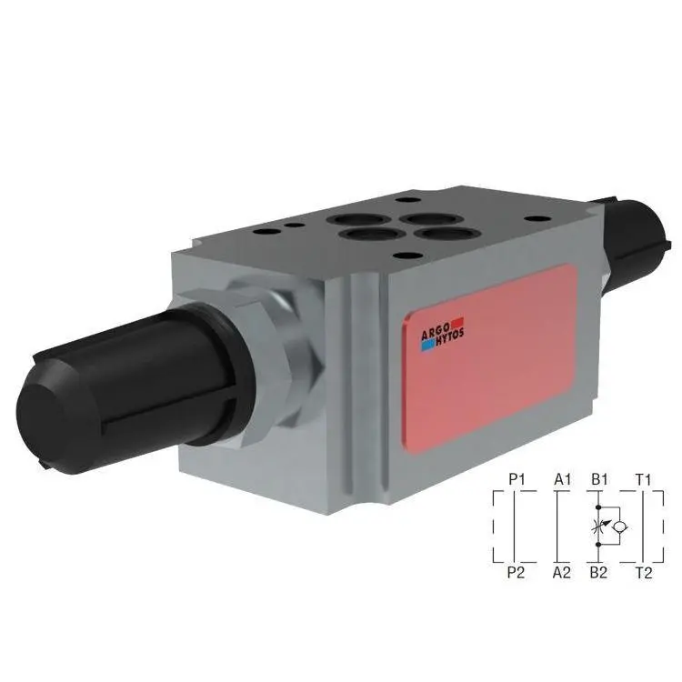 2Vs3-06-Bt : Argo Modular Flow Control, D03, 21Gpm, 4600Psi Rated, Check In B, Allen Key 1