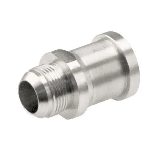 300-12-20 : Afp Split Flange Head Adapters, Steel, Straight, 0.75 (3/4") Male Jic Side 1, 1.25 (1-1/4") C61 Side 2, 4000Psi Rated 2