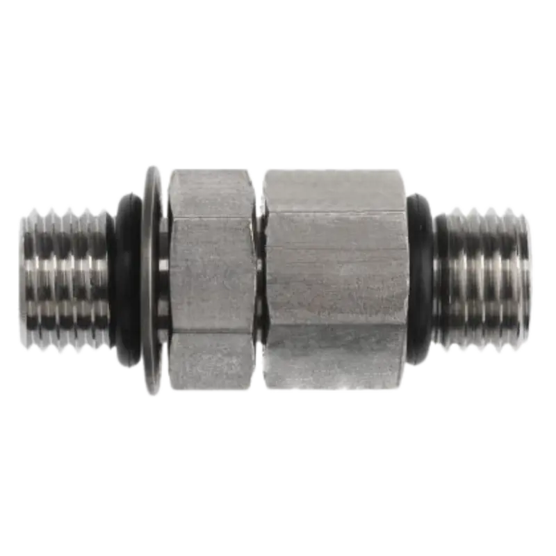 3474-16-16-Nwo : Onehydraulics Straight Steel Adjustable Adapter, 1-5/16-12 (-16) Male Orb X 1-5/16-12 (-16) Male Orb, 5000Psi 1
