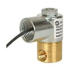 352135-24Vdc : Norgren Kip Series 3, 1/4 Npt Ports, 1/2 Npt Conduit Housing, 3Wnc, Brass Body, Buna Seal 1