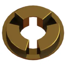 400N : Magnaloy 470 Insert, 80A, Neoprene (Painted Gold), M470n8 1