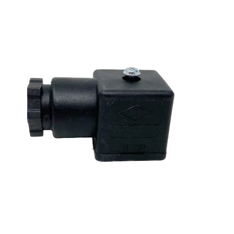 5100-109100 : Din 43650 Connector, Black, Ground Down 1