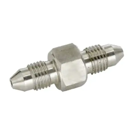 5404-4H4h : Upc 1/4" Hp Male X 1/4" Hp Male, Stainless Steel - 60,000Psi 1