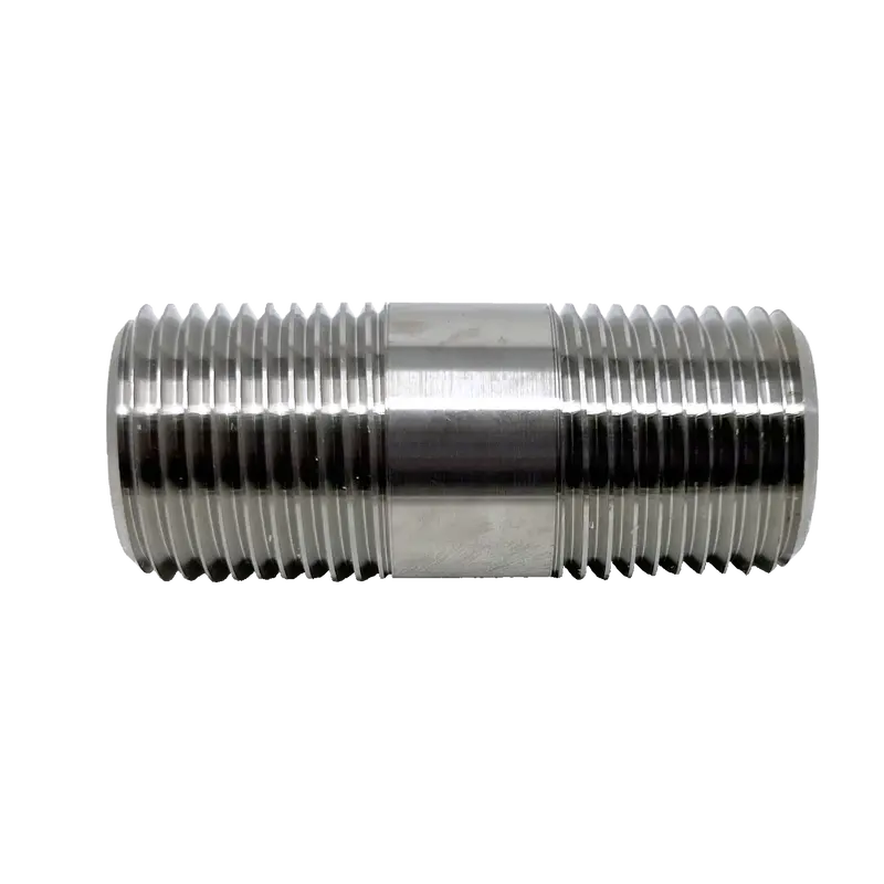 5404N-4N2.0 : Upc 1/4" X 2" Male Npt Nipple, Stainless Steel, 15,000Psi 1