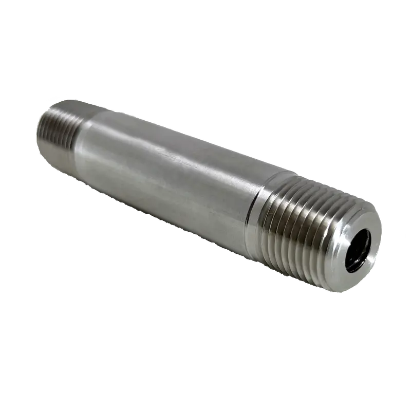 5404N-6N4.0 : Upc 3/8" X 4" Male Npt Nipple, Stainless Steel, 15,000Psi 2