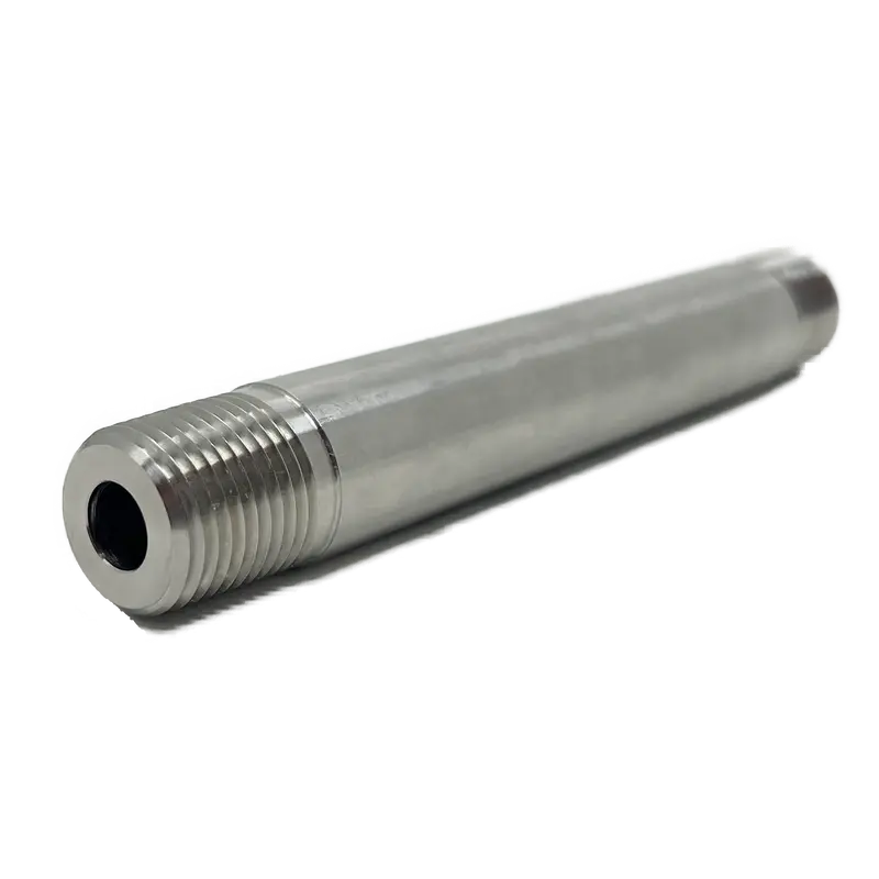 5404N-6N6.0 : Upc 3/8" X 6" Male Npt Nipple, Stainless Steel, 15,000Psi 2