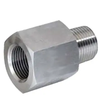 5406-8N8b : Upc 1/2" Female Npt X 1/2" Bsp Male (Int), Stainless Steel, 15,000Psi 1