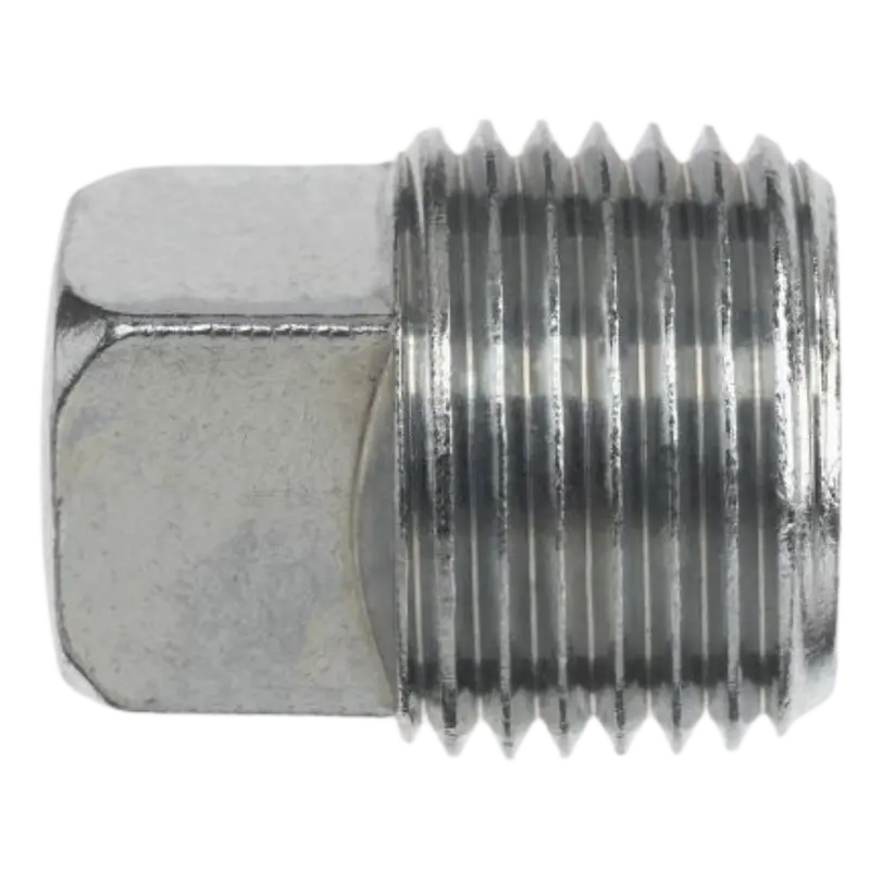 5406-Shp-16 : Onehydraulics Steel Square Head Pipe Plug, 1-11-1/2 (-16) Male Nptf 1