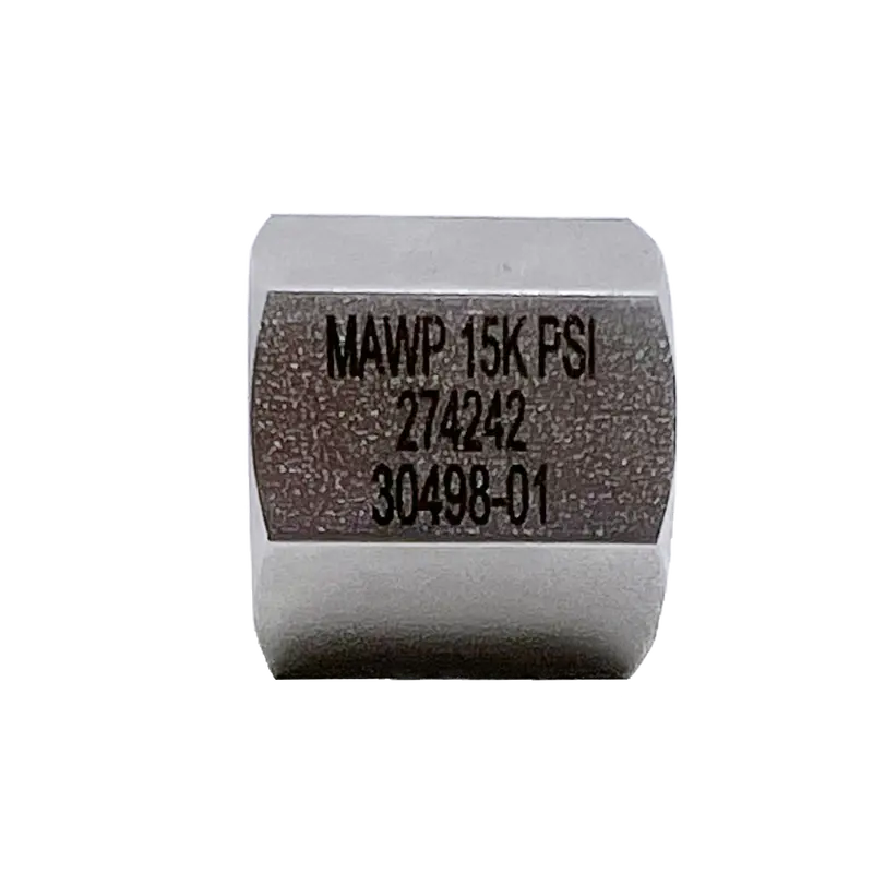 5406C-10J : Upc 5/8" Jic Cap, Stainless Steel, 10,000Psi 1