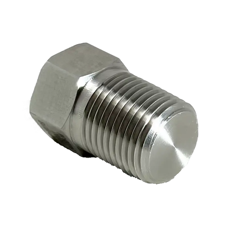 5406P-4N : Upc 1/4" Male Npt Plug, Stainless Steel, 15,000Psi 2