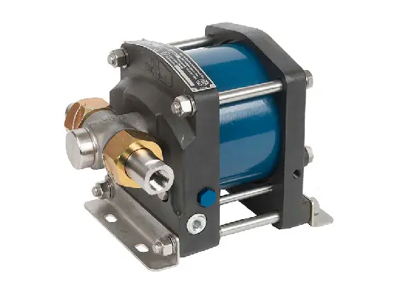 5L-Ss-30 : Hii Air-Driven Liquid Pump, 5-3/4" Single Acting, Single Air Drive, 4500Psi, 1.88In3 (30.80Cc), 1/2" Npt Inlet, 1/2" Npt Outlet 1