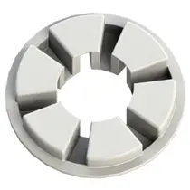 600E : Magnaloy 670 Insert, 80A, Epdm (Painted White), M670e8 1