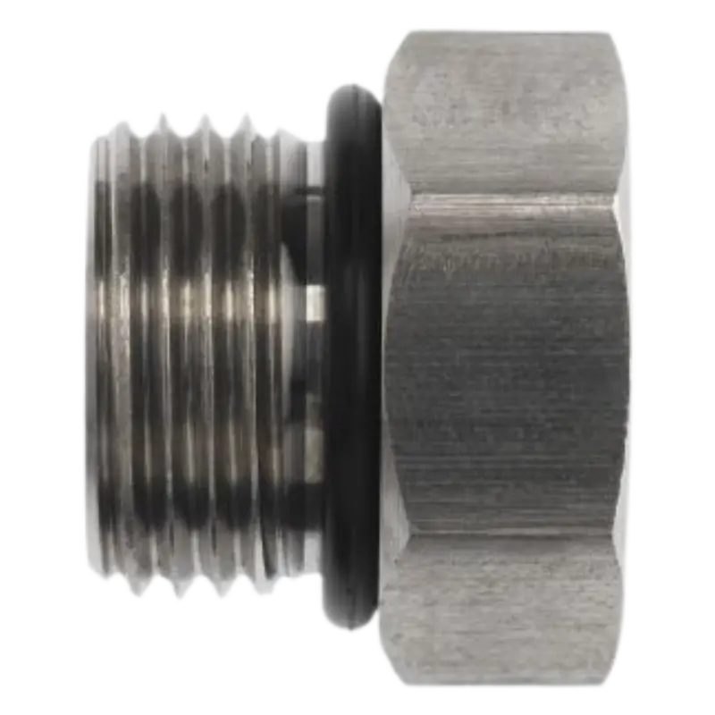 6408-24-O : Onehydraulics External Hex Steel Plug, 1-7/8-12 (-24) Male Sae Orb 1