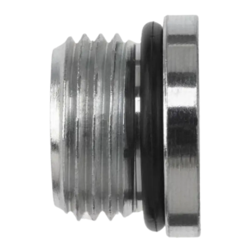 6408-H10-O-Ss : Onehydraulics Hollow Hex Stainless Plug, 7/8-14 (-10) Male Sae Orb 1