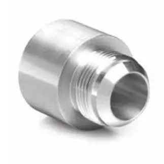 840-8 : Anchor Fluid Power Socket Weld-Jic Full Weld Couplings, 0.5 (1/2") Socket Weld X 0.5 (1/2") Jic, Carbon Steel 1