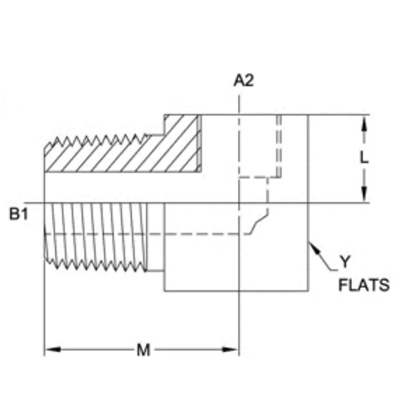 9002-04-04 : Onehydraulics 90-Degree Steel Adapter, 1/4-19 (-04) Male Bspt X 1/4-19 (-04) Female Bspt Elbow 2