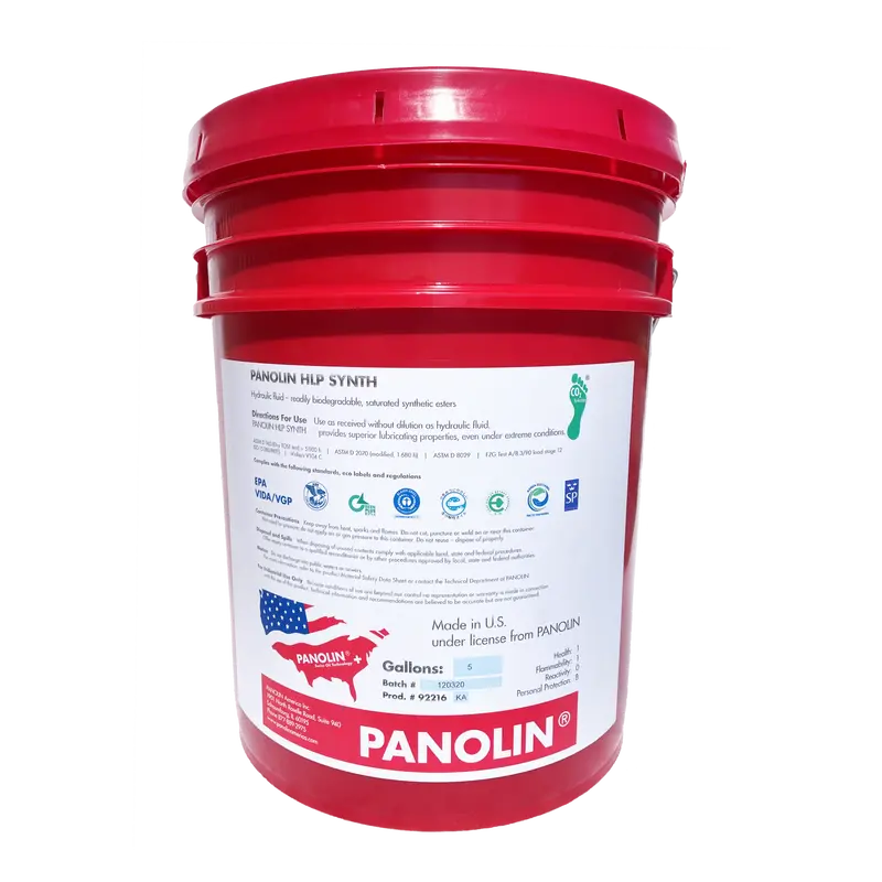 92215.Ka : Panolin Hlp Synth 32, 5 Gallon Pail, Viscosity Iso Vg 32 **Call For Price** 1