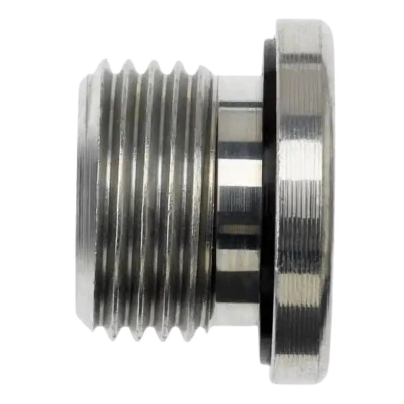 9522-H-08-O : Onehydraulics Steel Hollow Hex Plug, 1/2-14 (-08) Male Bspp 1