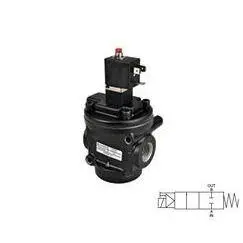 A1026c-Cc : Norgren Prospector Poppet Valve, Two-Position, Two-Way, Normally Closed, 1" Ports, Internal Pilot Supply With Check Valve, Single Solenoid, Non-Locking Override, 8Wac & Dc 1