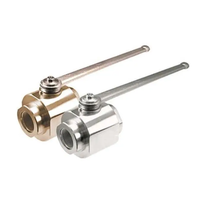 Ab2s#32-11Dbl : Afp 2-Way Block Body Threaded Ball Valve, 5075Psi Rated, Steel, #32 Sae (2") Full Bore With Lock 1