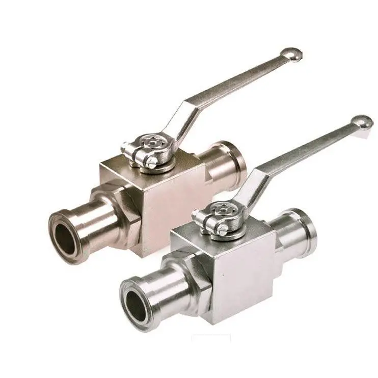Aes3#8-11Db : Afp 2-Way Block Body Flange Head Ball Valve, 5000Psi Rated, Steel, 1/2" Sae C61 1