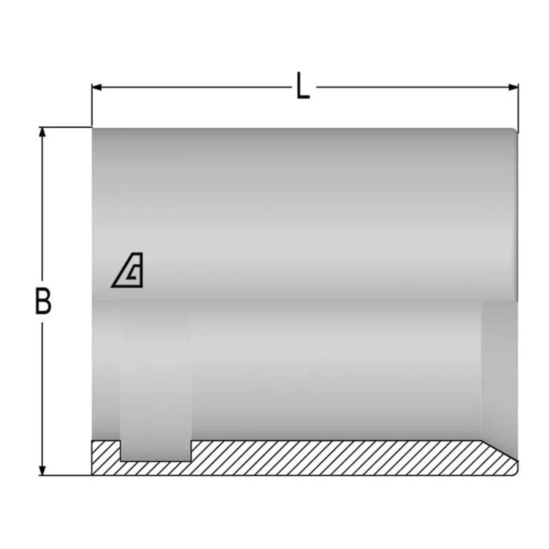 Aft-03 : Alfagomma Non-Skive Stainless Ferrule, 3/16 (-03) 1