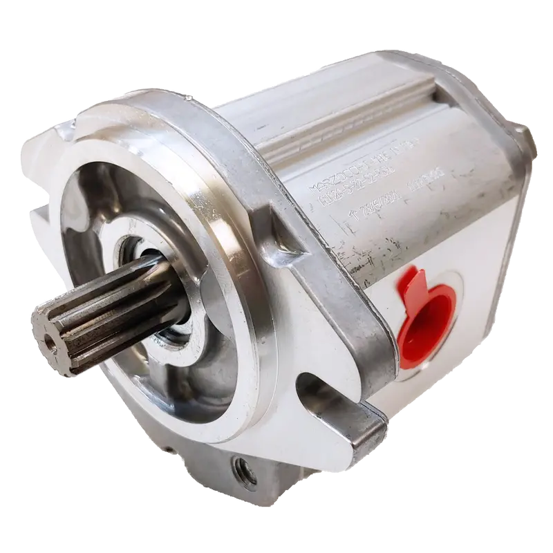 Alm2a-R-6-S1-E2 : Marzocchi Gear Motor, Bidirectional, 4.5Cc, 3625Psi Rated, 4000Rpm, 0.75 (3/4") #12 Sae Ports, 9T 16/32Dp Splined Shaft 1