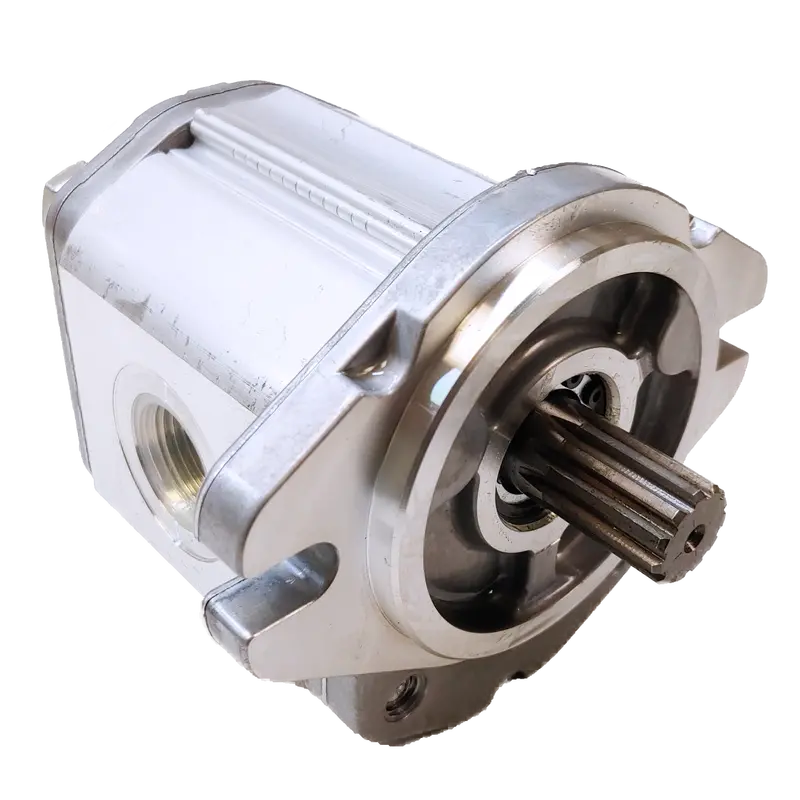 Alm2a-R-9-S1-E2 : Marzocchi Gear Motor, Bidirectional, 6.4Cc, 3625Psi Rated, 4000Rpm, 0.75 (3/4") #12 Sae Ports, 9T 16/32Dp Splined Shaft 2