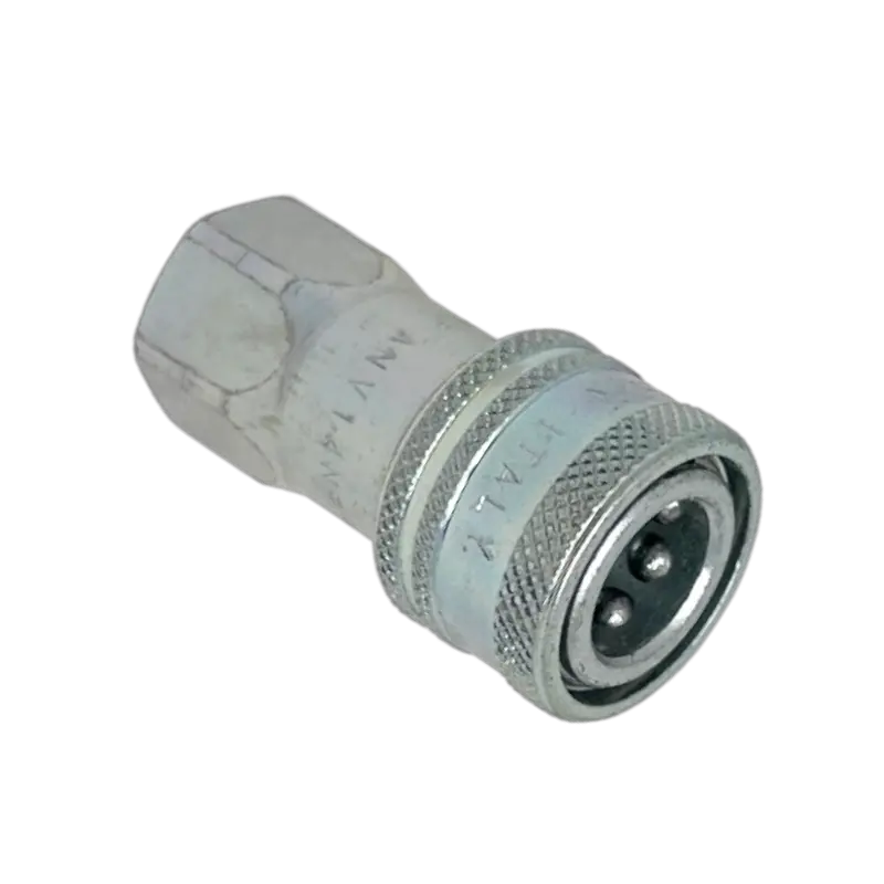 Anv 14 Npt F : Faster Quick Disconnect, Female 1/4" Coupler, 0.25 (1/4") Npt Connection, 7251Psi Mawp, 2.11 Gpm, Sleeve Retraction Style, Connection Under Pressure Not Allowed 1