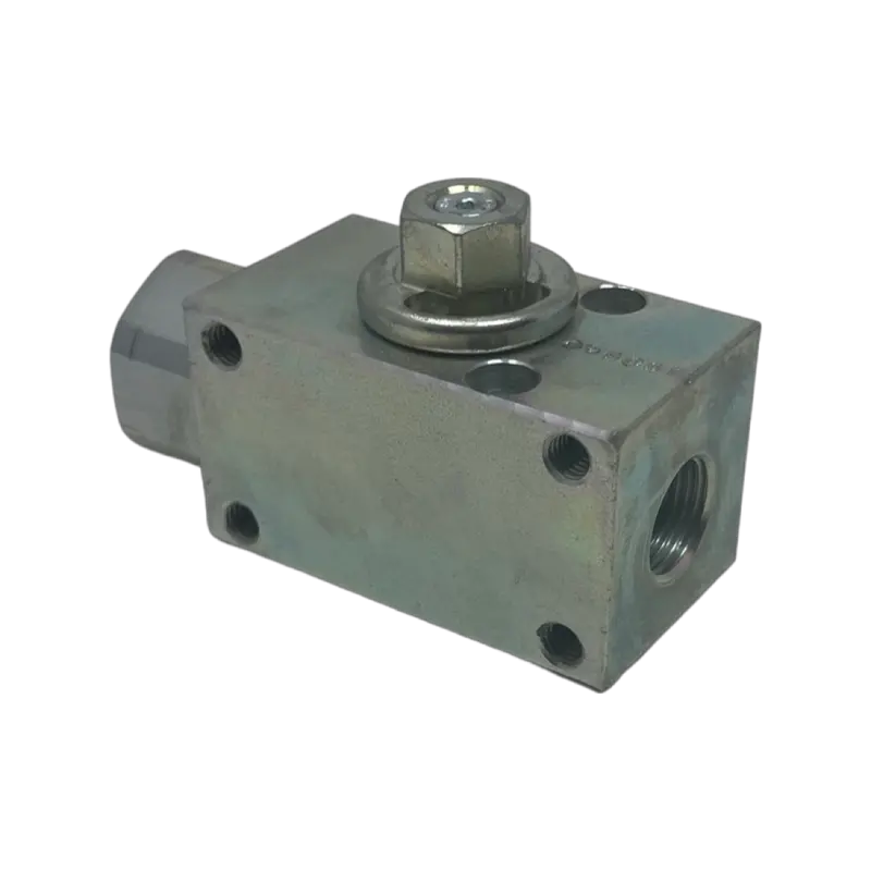Av2n3/4-11Dv : Afp 2-Way Excavator Style Ball Valve, 7250Psi Rated, Steel, 3/4" Npt 1