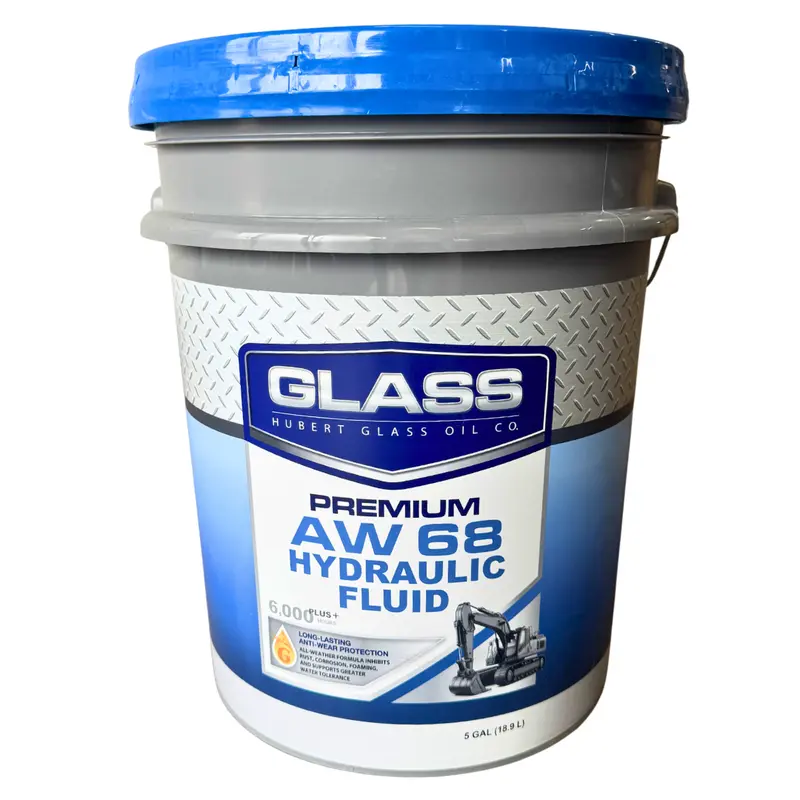 Aw68 5 Gallon : Hubert Glass Oil Premium Aw 68 Hydraulic Fluid 1