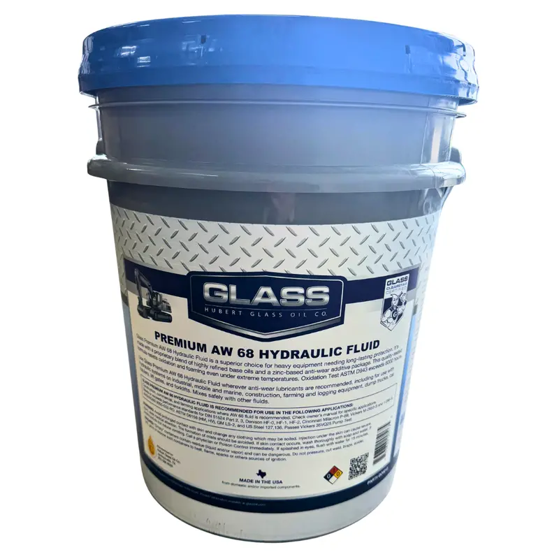 Aw68 5 Gallon : Hubert Glass Oil Premium Aw 68 Hydraulic Fluid 2