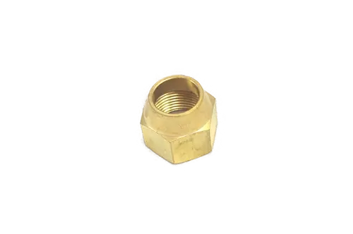 B-F0302-04-Ohi : Ohi Adapter, 0.25 (1/4") Flare Short Nut (Brass) 1