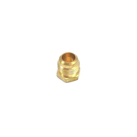 B-F2408-12-Ohi : Ohi Adapter, 0.75 (3/4") Male Flare (45-Degree Cone) Plug (Brass) 1