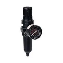 B07-233-A1ka : Norgren B07 Miniature Filter/Regulator, Metal Bowl, Relieving, Without Gauge, Automatic Drain, 5-Micron, 5 To 100 1