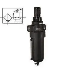 B17-897-B3la : Norgren B17 Filter Regulator, 1 Ptf, 1 Pint (0.13-Gallon) Manual Drain, 40-Micron, 4 To 123Psi 1