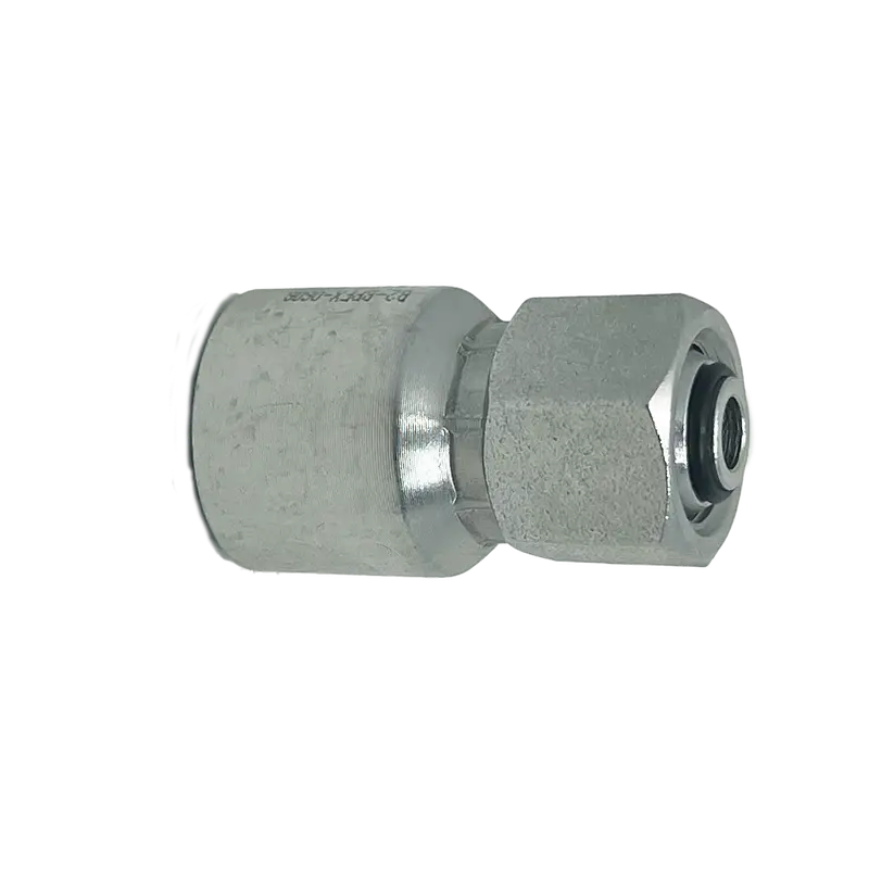 B2-Bpfx-0606: Continental Hose Fitting, 0.375 (3/8") Hose Id X 3/8-19 Female Bspp, Straight Swivel Connection 1