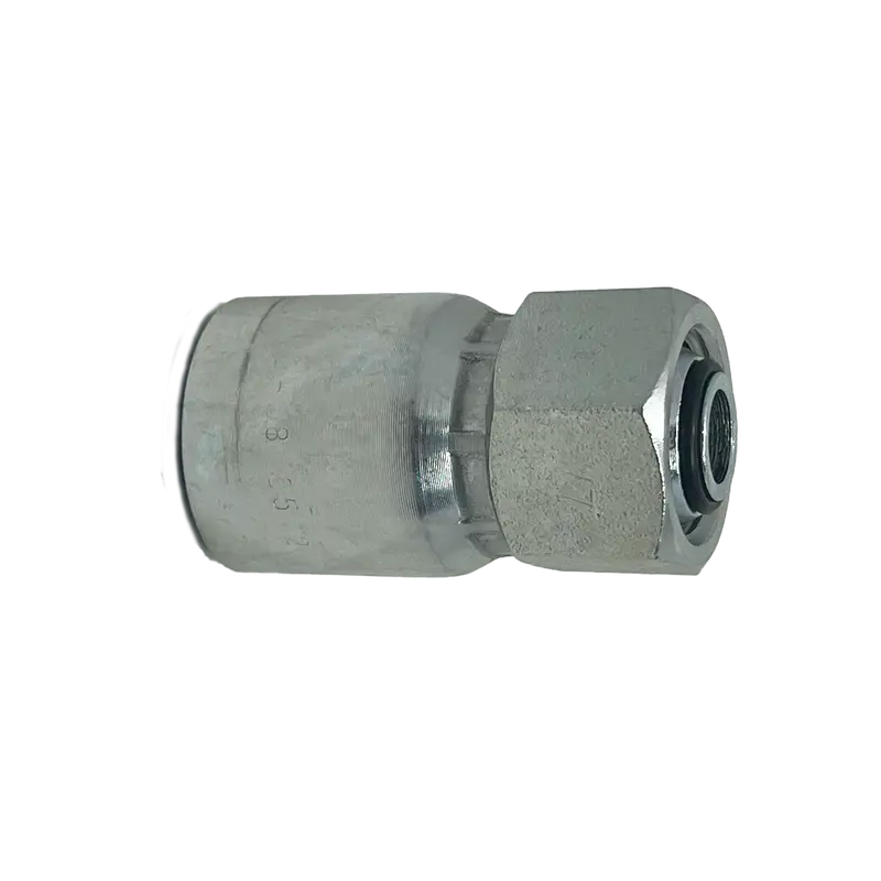 B2-Bpfx-0808: Continental Hose Fitting, 0.5 (1/2") Hose Id X 1/2-14 Female Bspp, Straight Swivel Connection 1