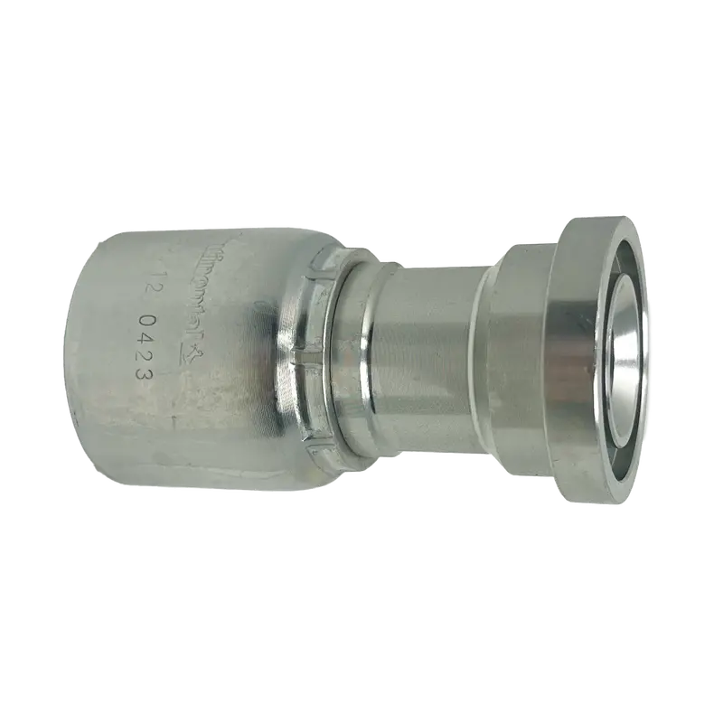 B2-Fl-1212: Continental Hose Fitting, 0.75 (3/4") Hose Id X 0.75 (3/4") Code 61, Straight Connection 1