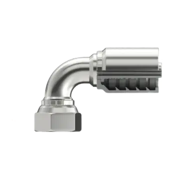 B2-Jcfx90s-1616S: Continental Hose Fitting, 1" Hose Id X 1-5/16-12 Female Jic, 90-Degree Swivel Connection 1