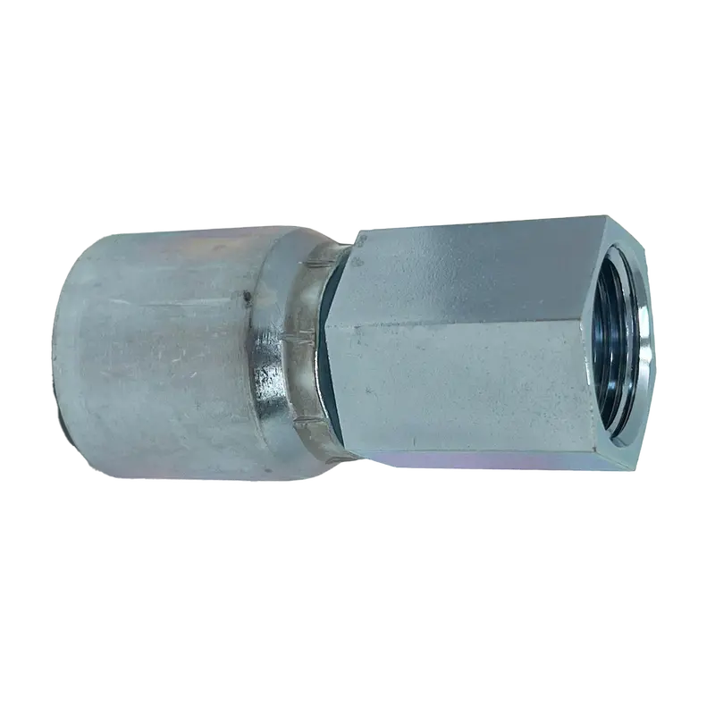 B2-Npf-0808: Continental Hose Fitting, 0.5 (1/2") Hose Id X 1/2-14 Female Nptf, Straight Rigid Connection 1