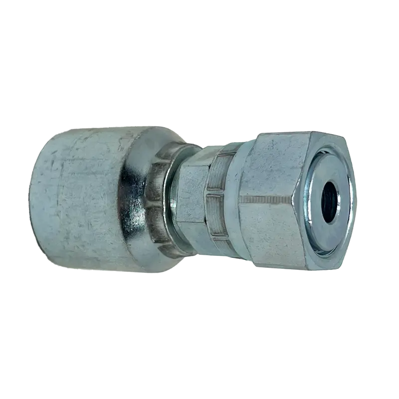 B2-Offx-0408: Continental Hose Fitting, 0.25 (1/4") Hose Id X 13/16-16 Female Orfs, Straight Swivel Connection 1